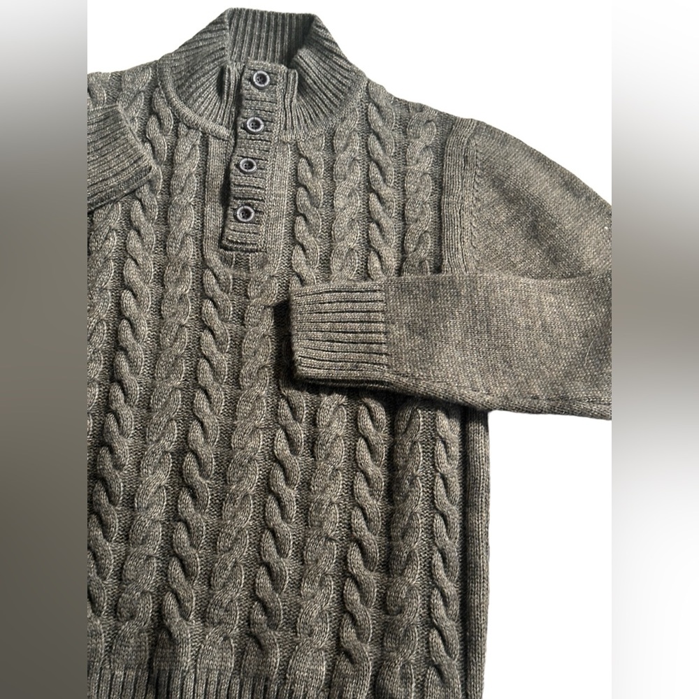 Men’s Lorenzo Magni Wool Blend Pullover Sweater Made‎ in Italy Medium